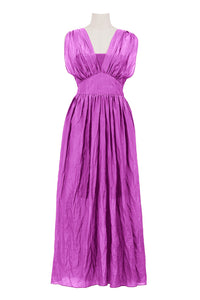 Crinkle Maxi One Piece | Purple