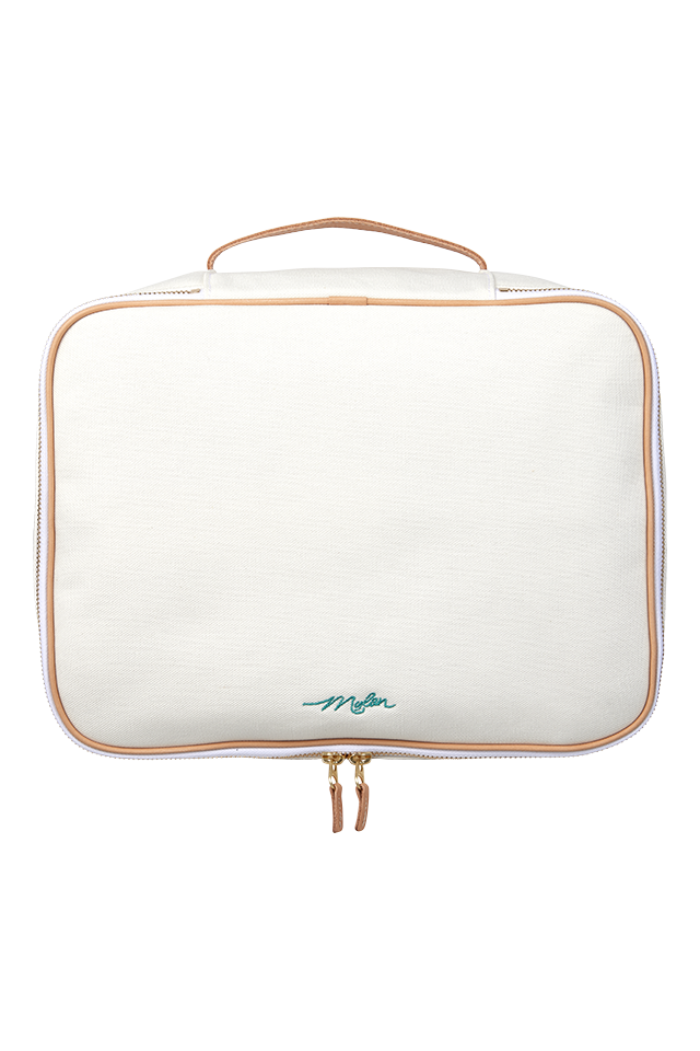 Travel Square Pouch - Large | Off White
