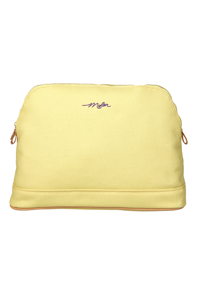マイラン　トラベル ポーチ　コーラルピンク mylan Travel Square Pouch - Small | Coral Pink – MYLAN ONLINE SHOP