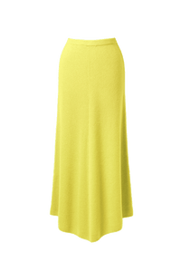 Rib Knit Skirt | Citrin