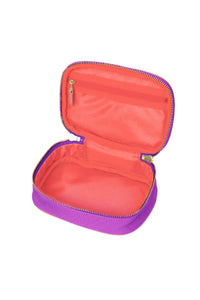 Travel Square Pouch - Small | Peony Purple