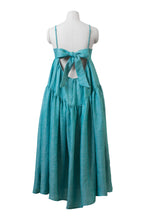 Load image into Gallery viewer, Back Ribbon Tiered Maxi Dress | Citrine
