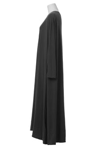 Cashmere Blend Dress | Charcoal  Gray