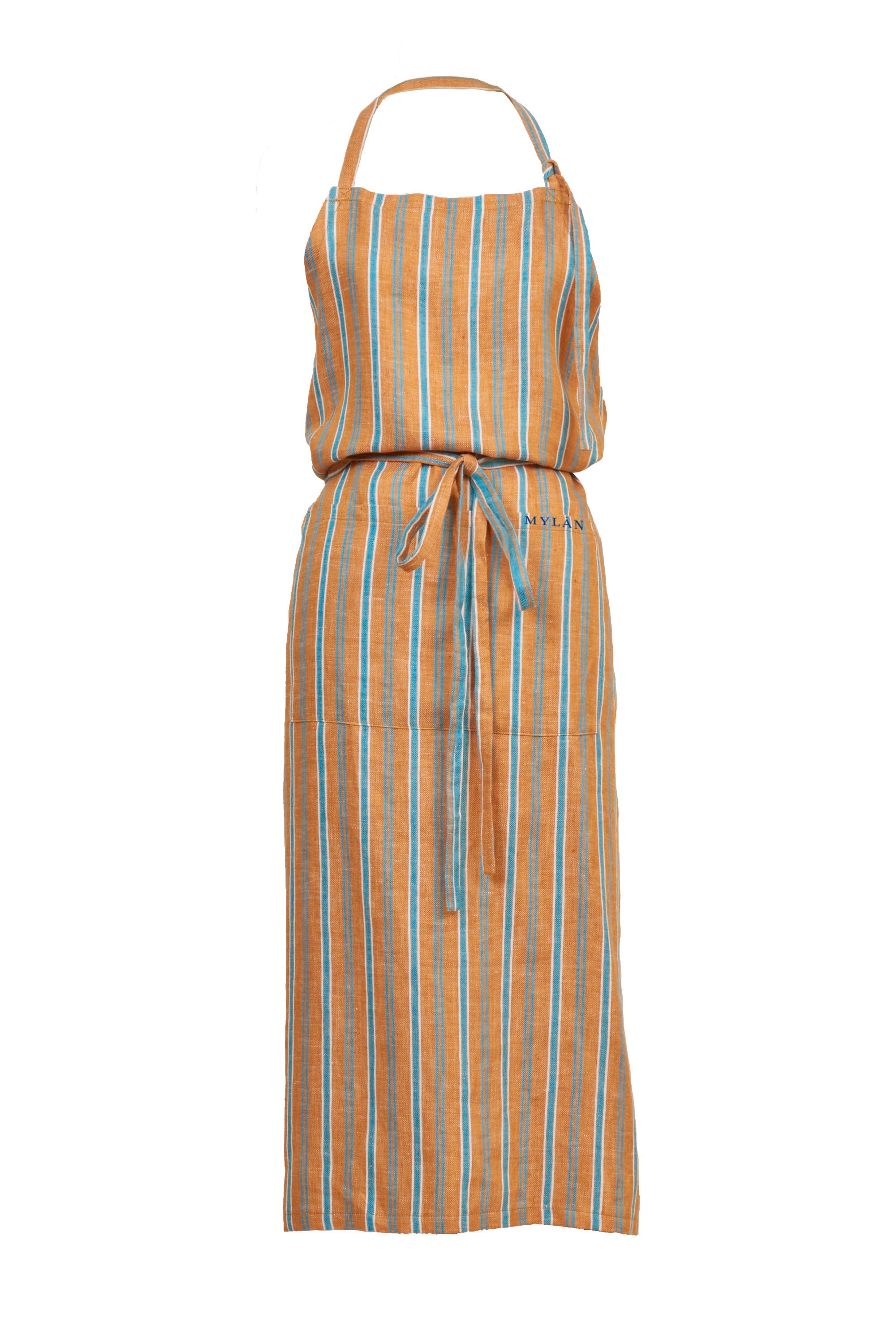 Stripe Linen Apron | Terracotta – MYLAN ONLINE SHOP