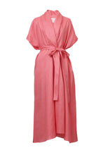 Load image into Gallery viewer, Botanical Dye Gown Dress | Peony Coral
