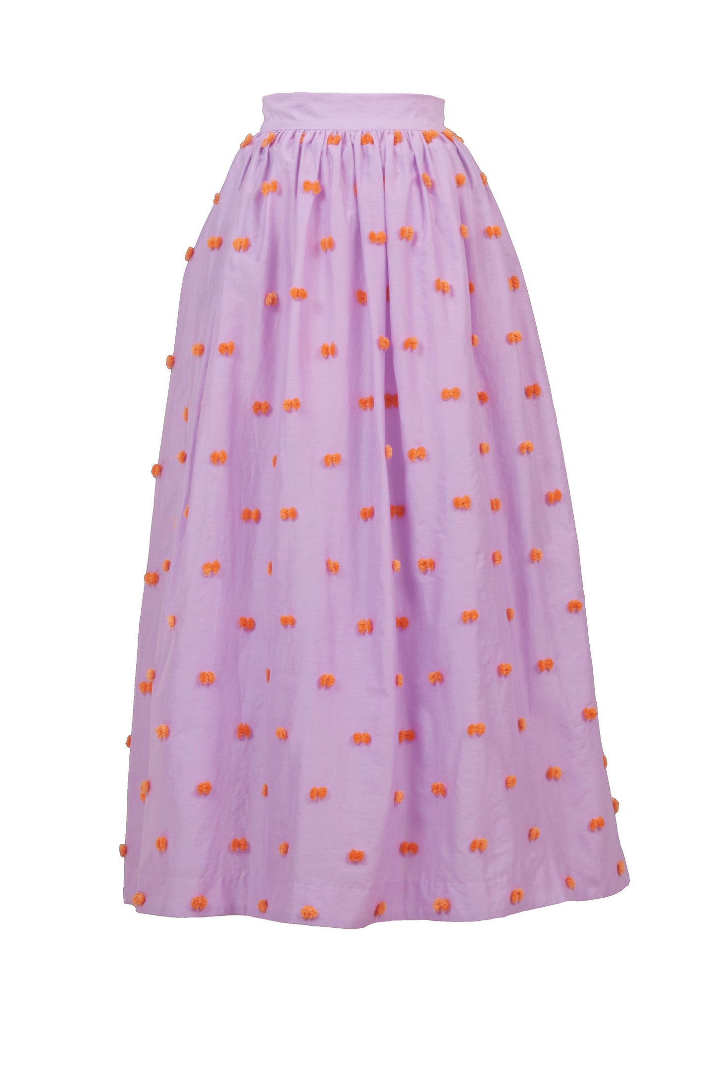 Dot Fringe Skirt | Dot Fringe Lilac