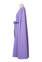Load image into Gallery viewer, Cashmere Poncho Coat | Lilac/Peacock
