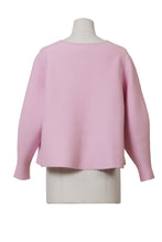 Load image into Gallery viewer, Cashmere V Neck Knit Top | Orchid
