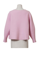 Load image into Gallery viewer, Cashmere V Neck Knit Top | Pearl
