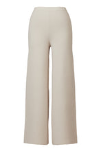 Load image into Gallery viewer, Cashmere Flare Knit Pants | Pearl
