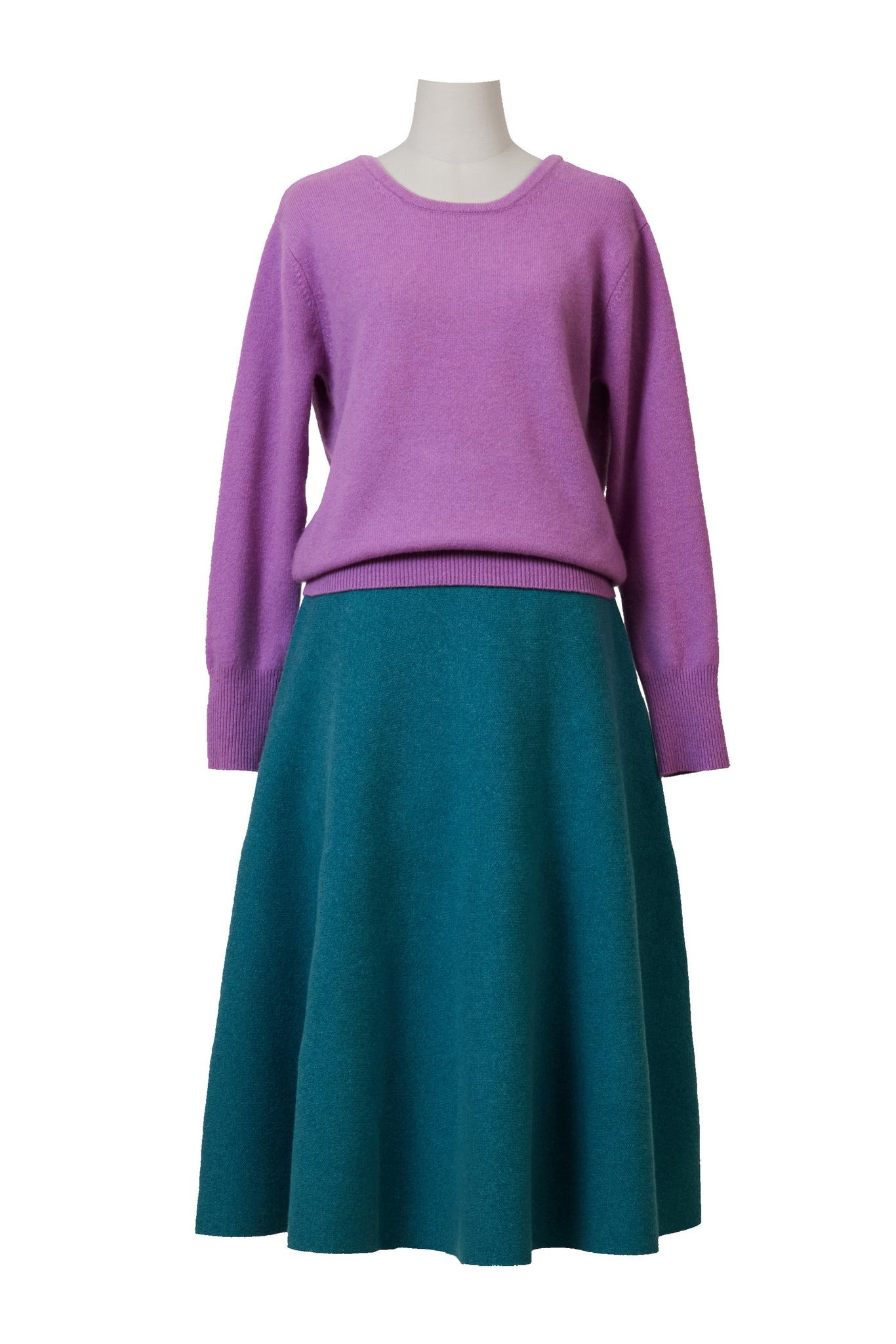 Cashmere Flare Knit Skirt | Rose – MYLAN ONLINE SHOP