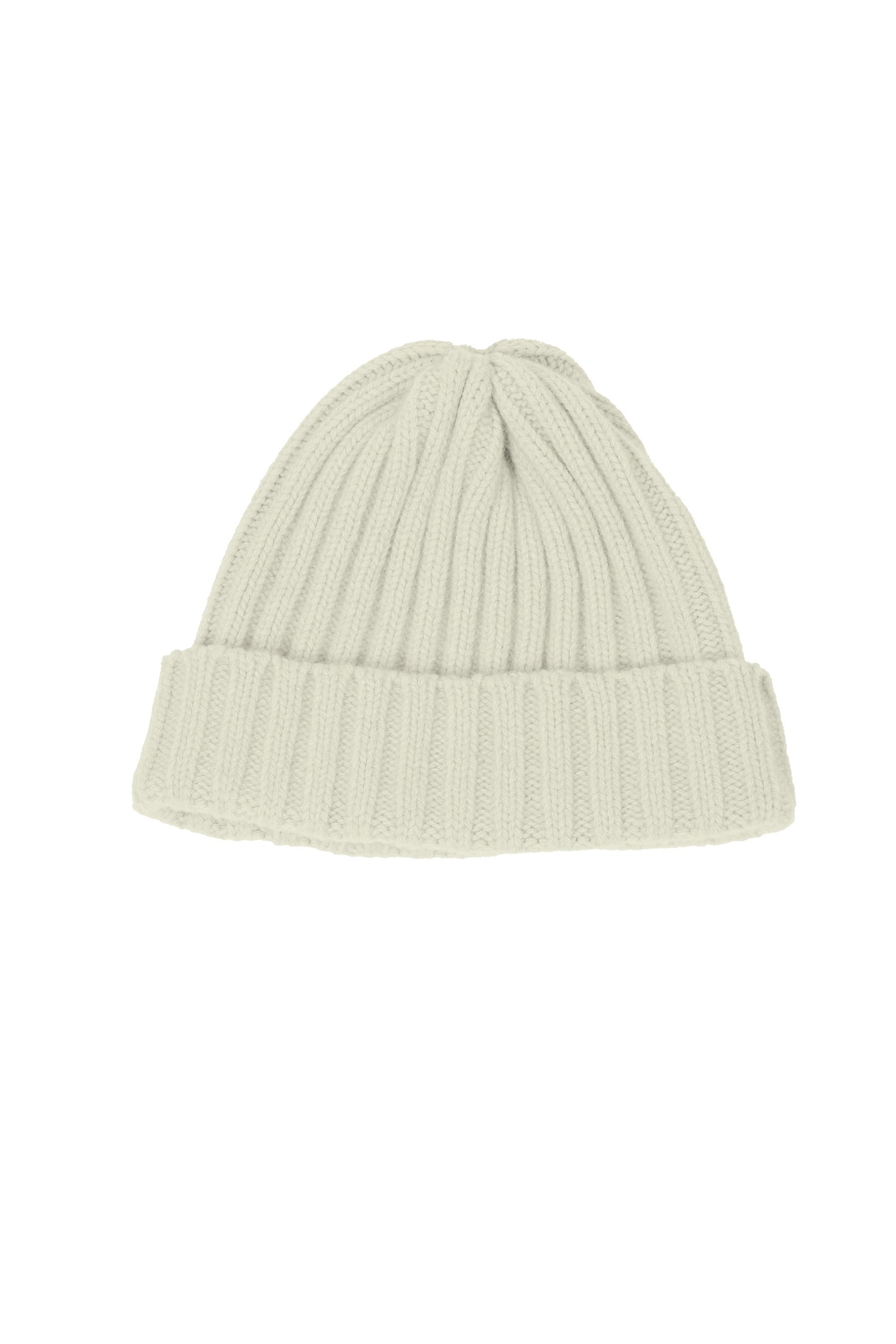 Eco Cashmere Knit Beanie | Pearl