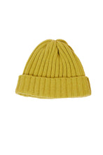 Load image into Gallery viewer, Eco Cashmere Knit Beanie | Citrine
