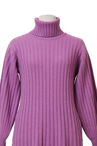 Eco Cashmere Knit Neck Warmer | Lilac