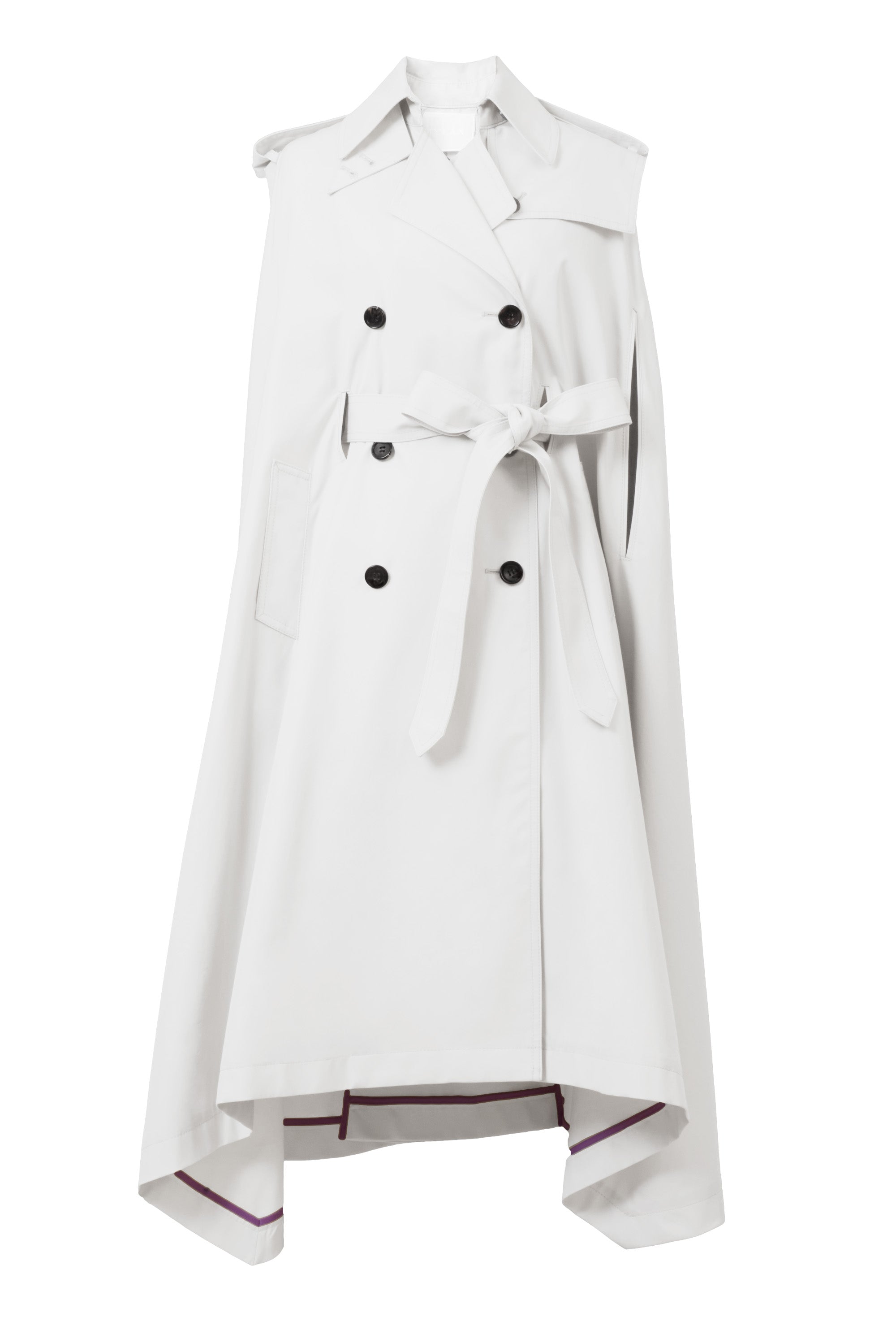 Mantle Trench Coat | Pearl White – MYLAN ONLINE SHOP