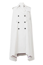画像をギャラリービューアに読み込む, Mantle Trench Coat | Pearl White
