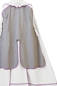 Mantle Trench Coat | Pearl White