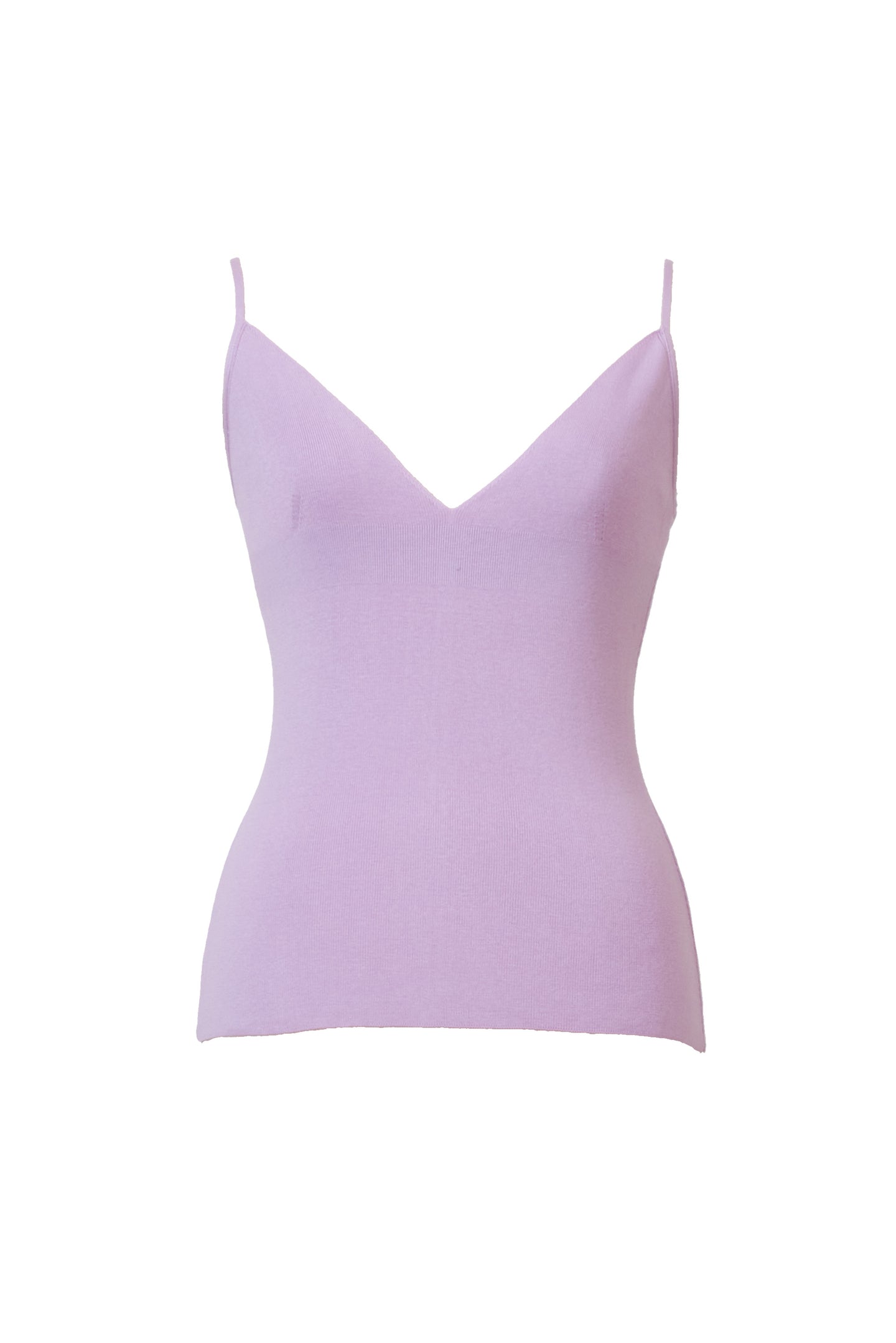 MYLAN マイラン Silk Tanktop ライラック-