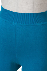 Silk Short Pants | Turquoise Blue