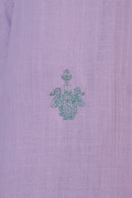 画像をギャラリービューアに読み込む, Embroidery Neck Gathered Dress | Lilac
