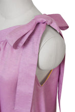 Load image into Gallery viewer, One Shoulder Ribbon Dress | Indigo
