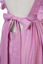 画像をギャラリービューアに読み込む, Back Open Frilled Shoulder Dress | Lilac
