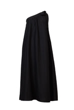 Load image into Gallery viewer, One Shoulder Ribbon Dress | Black
