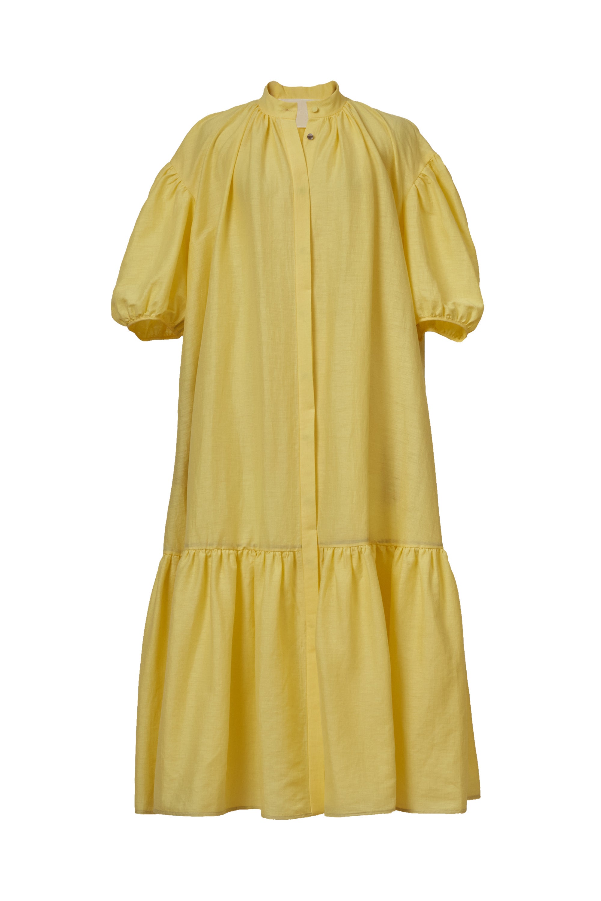 Volume Sleeve Shirt Dress | Sky – MYLAN ONLINE SHOP