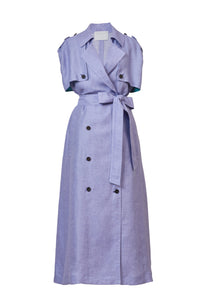Trench Coat Dress | Lilac