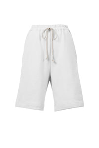 Organic Cotton Half Pants | Shell White