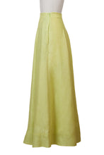 Load image into Gallery viewer, Hi Waist Flare Maxi Skirt | Shell White
