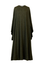 画像をギャラリービューアに読み込む, Cashmere Knit A Line Dress | Charcoal
