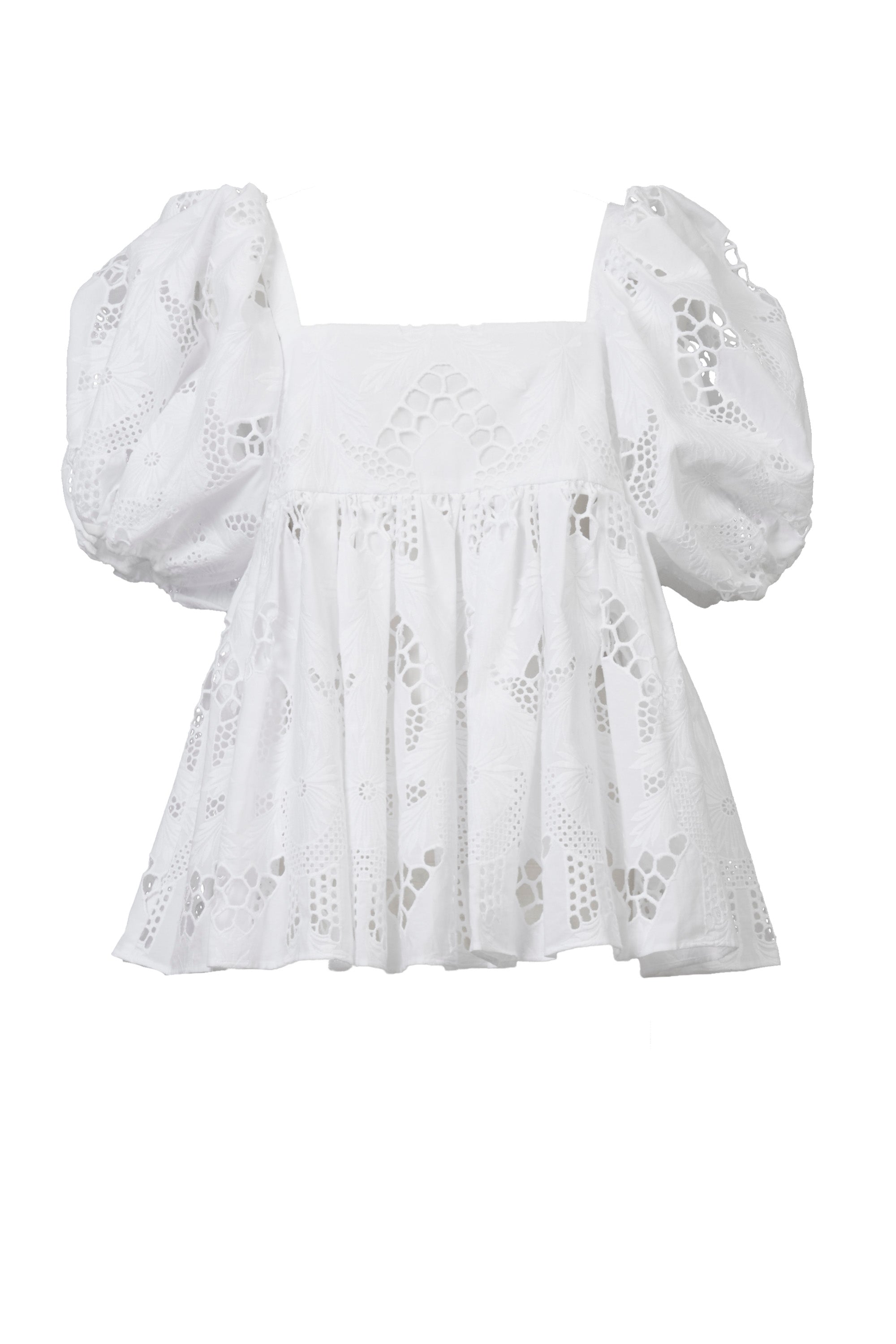 2 Way Sleeve Lace Blouse | Shell White – MYLAN ONLINE SHOP