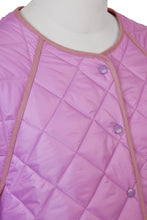 Load image into Gallery viewer, A Line Quilted Jacket | Lilac
