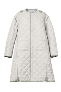 2 Way Quilted Coat | Ivoly