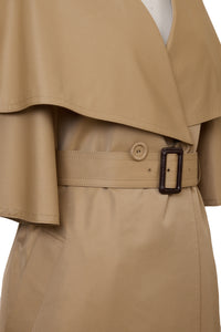 Bell Sleeve Trench Coat | Sahara