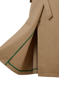 Bell Sleeve Trench Coat | Sahara
