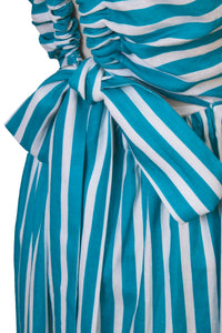 Stripe Back Ribbon Tierred Dresss | Sunshine