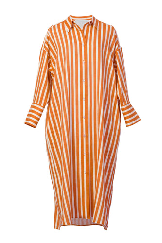 Stripe Shirt Dress | Citrine – MYLAN ONLINE SHOP