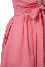 Load image into Gallery viewer, Back Ribbon Tiered Dress | Terracotta
