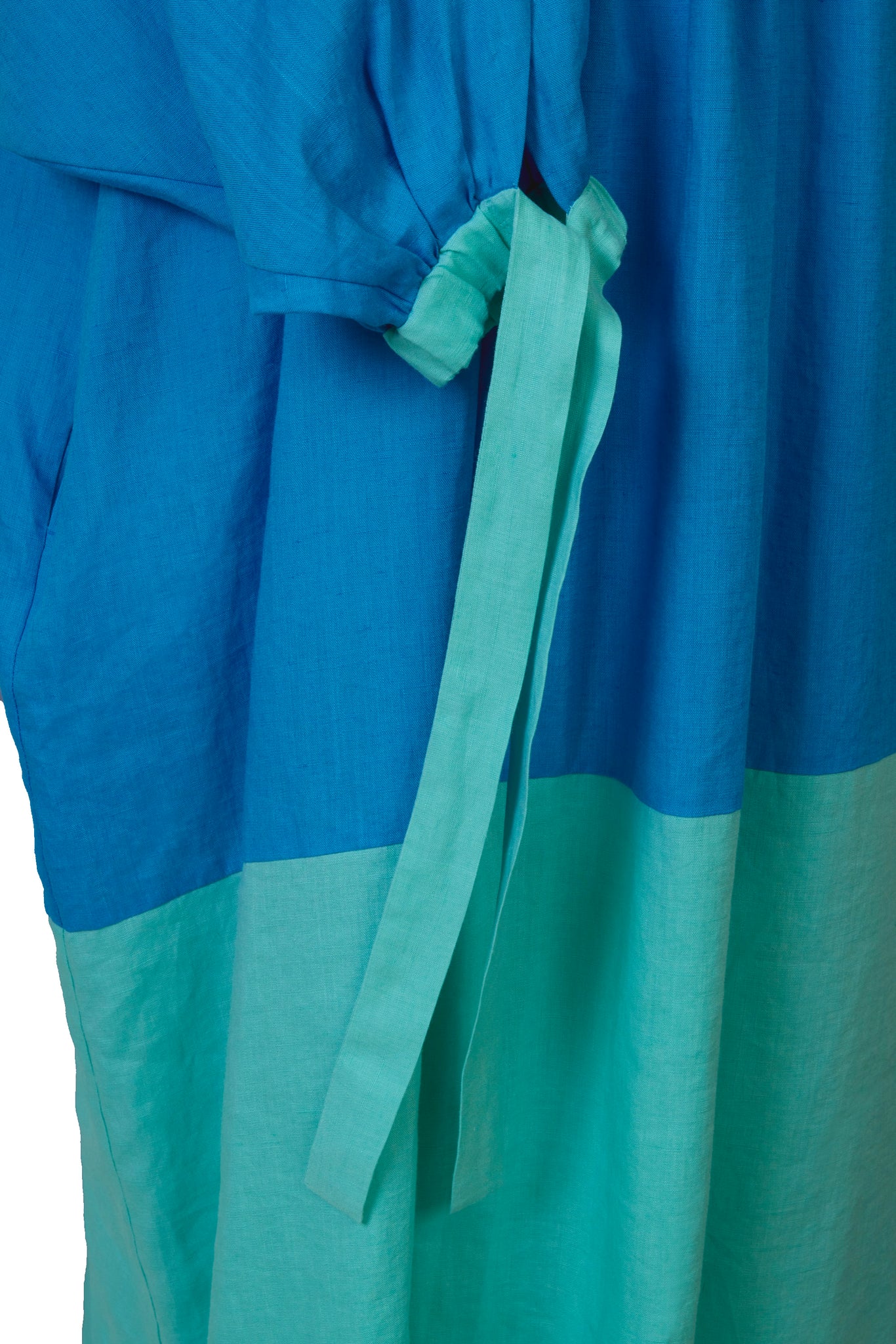 2 Tone Colored Off Shoulder Dress | Sky Aqua – MYLAN ONLINE SHOP