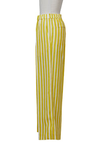 Stripe Pants | Fuchsia
