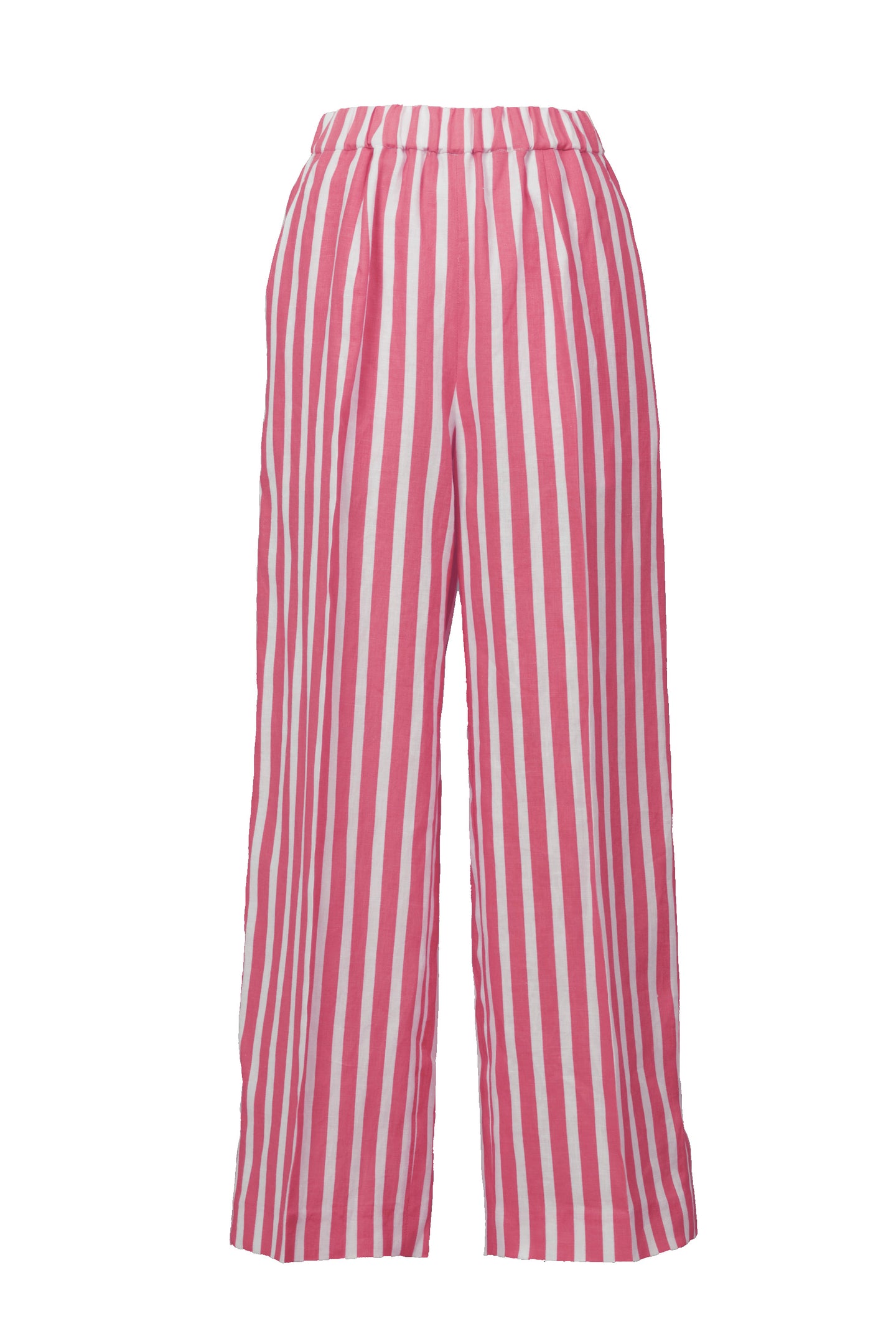 Stripe Pants | Fuchsia