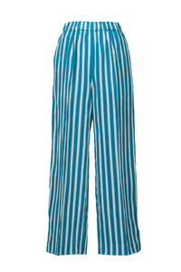 Stripe Pants | Turquoise
