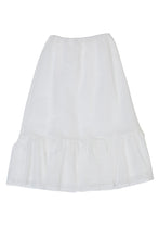 Load image into Gallery viewer, Gather Volume Skirt | Shell White
