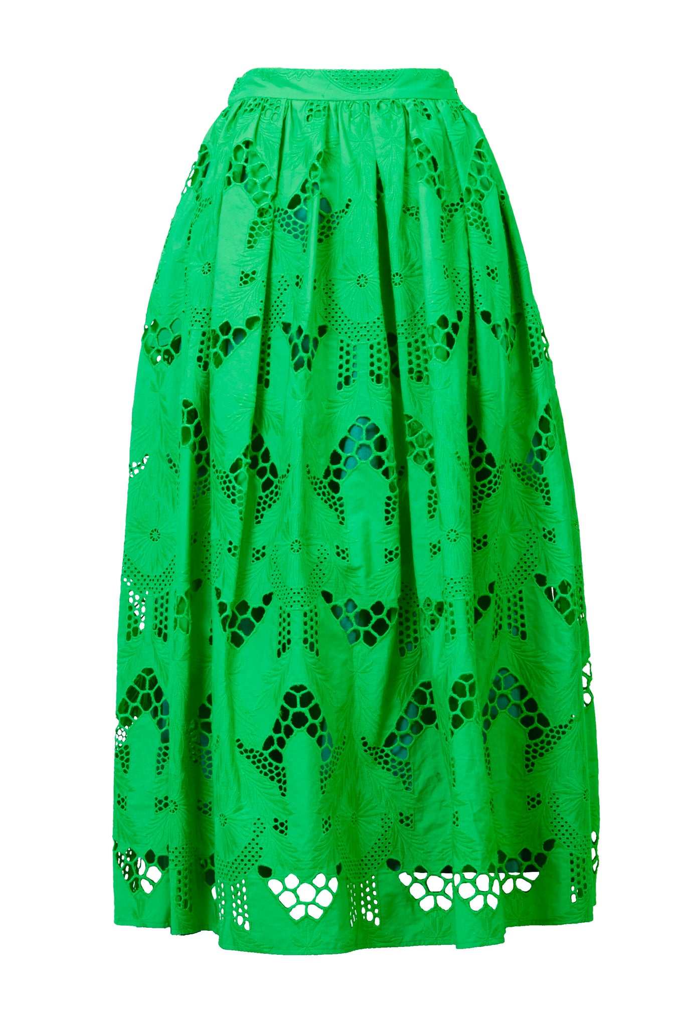 Gather Volume Skirt | Emerald – MYLAN ONLINE SHOP