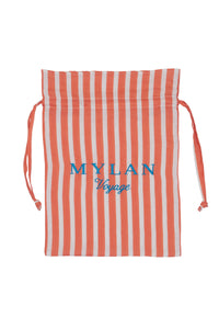 Stripe Drawstring Bag | Sunshine