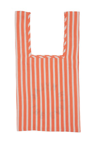 Stripe Linen Eco Bag | Turquoise