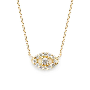 Surya Eye Petit Necklace  | Diamond