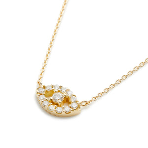 Surya Eye Petit Necklace  | Diamond